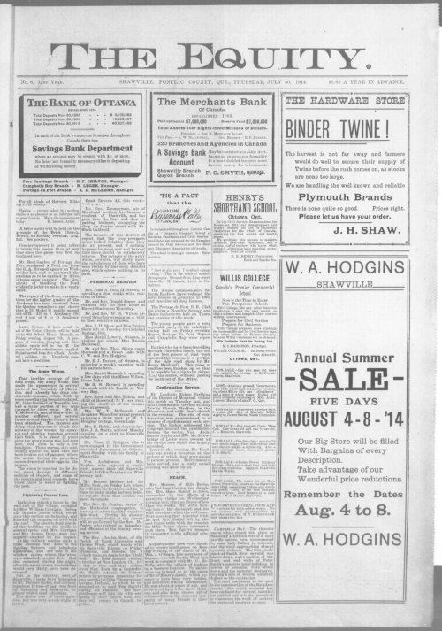 July 30, 1914